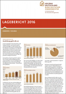 Holzbau Deutschland - Lagebericht 2016