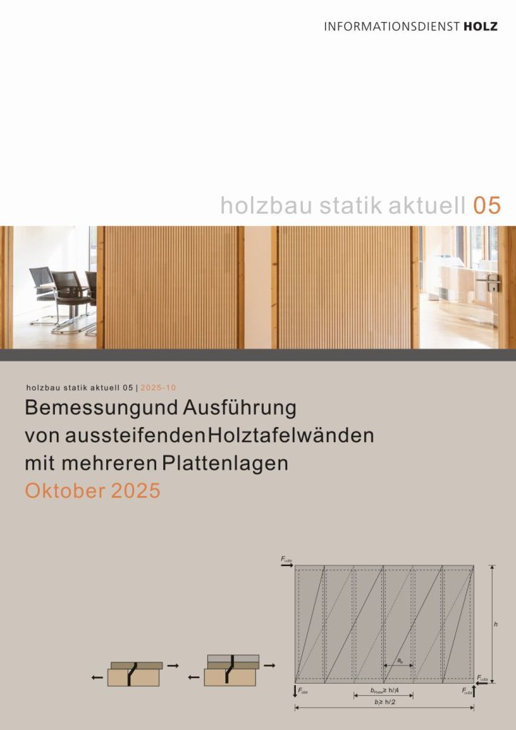 Neue Veröffentlichung des IFO: „Bemessung und Ausführung von aussteifenden Holztafelwänden