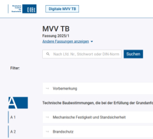 MVV-TB als Webanwendung - MVV-TB digital