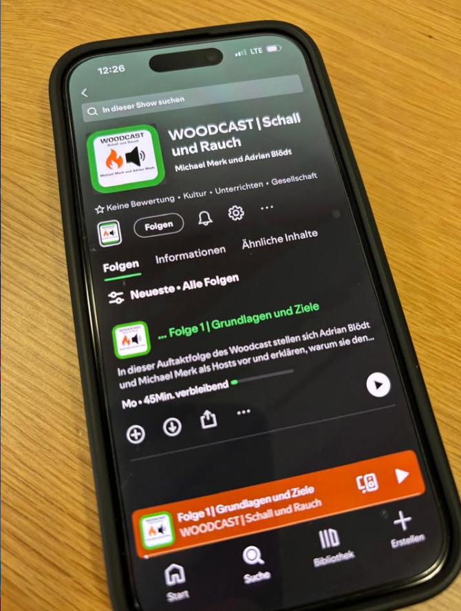Spannender Start für den neuen Woodcast!